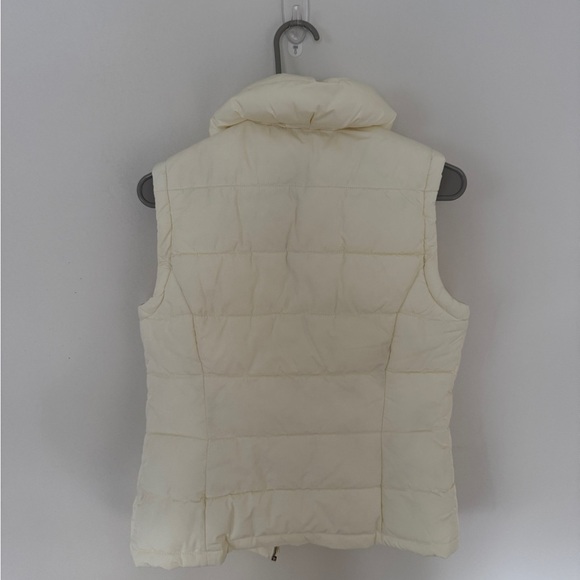 Calvin Klein Cream Puffer Vest - Picture 2 of 3